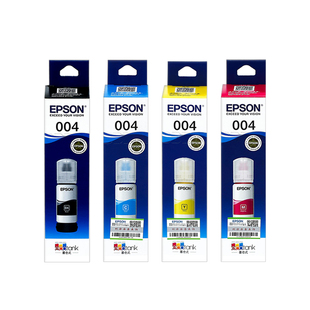 原装爱普生004墨水黑彩色L1118 1119 L3115 3116 3117 3118打印机