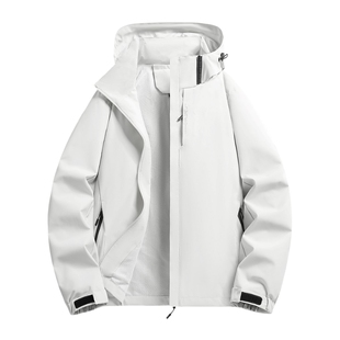 班尼路SK户外运动风连帽夹克男春季2026新款防风防水外套上衣男YS