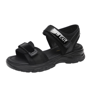 红蜻蜓女鞋平底运动夏天沙滩鞋老爹凉鞋女款2024新款夏季防滑防臭