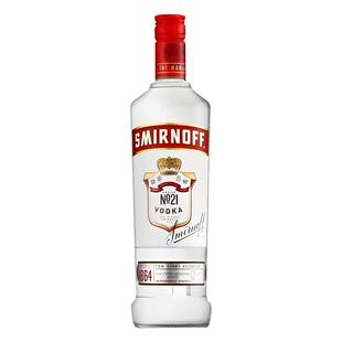 斯米诺伏特加 红牌皇冠伏特加 SMIRNOFF VODKA鸡尾酒调酒基酒