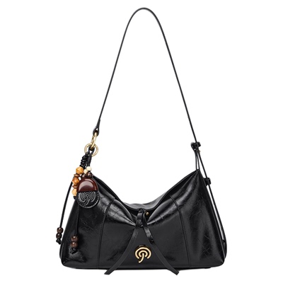 【孙千同款】Cnoles蔻一晚晴包包女新款冬单肩斜挎包通勤hobo包包