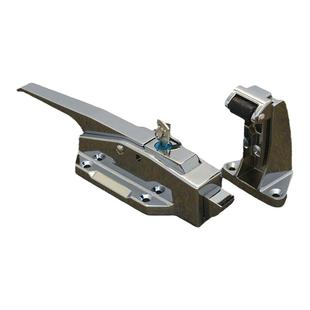 兴固雅不锈钢冷库门锁 凸门冷冻库安全把手1178烘箱锁速冻门锁