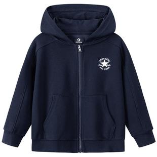 匡威童装男童套装校园运动服女童开衫外套长裤两件套休闲运动连帽