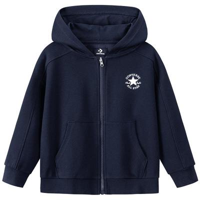 匡威童装男童套装校园运动服女童开衫外套长裤两件套休闲运动连帽