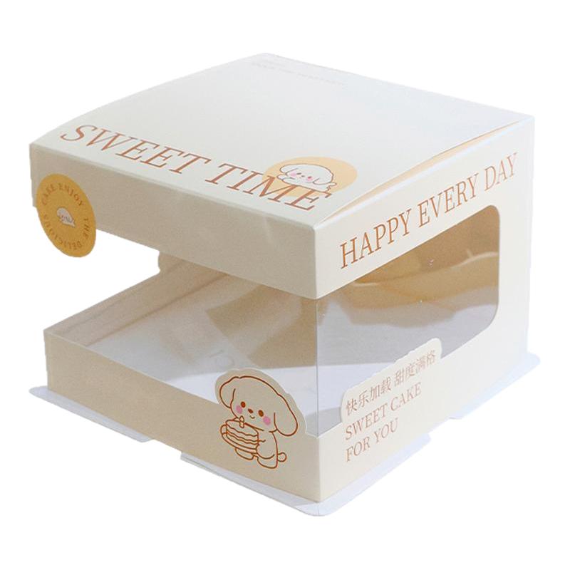 新款免折叠盖生日蛋糕盒子