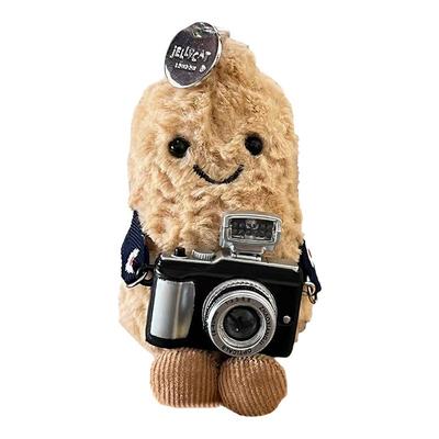 适jellycat趣味花生衣服11cm新年娃衣玩偶挂件钥匙扣配饰帽子围巾