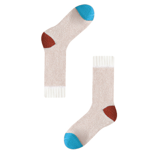 AR美利奴羊毛毛圈中筒袜2026新款秋冬保暖无骨袜男女Merino袜子