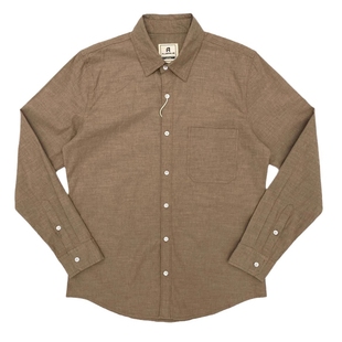 夏季棉麻衬衫男亚麻棉混纺日系复古欧美简约长袖宽松大码休闲衬衣