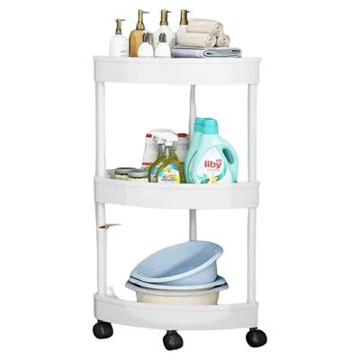 浴室卫生间厨房多层塑料收纳架