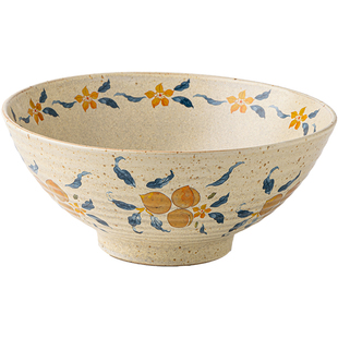 巷子尾〖颜值担当〗6.5英寸陶瓷面碗复古拉面碗螺蛳粉碗斗笠汤碗