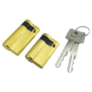 指纹锁锁芯酒店半自动智能锁电子锁芯防盗门锁单开过道防火门锁芯