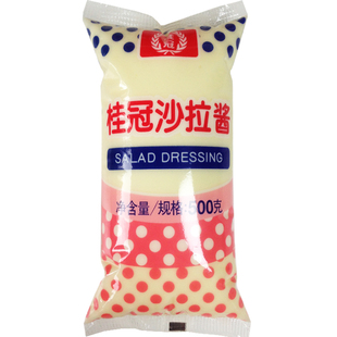 桂冠沙拉酱500g2包水果蔬菜色拉酱三明治汉堡蘸酱披萨烘焙用酱