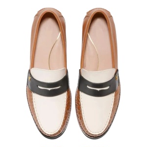 Cole Haan/歌涵 女鞋时尚潮流拼接色乐福鞋春秋舒适超轻复古百搭