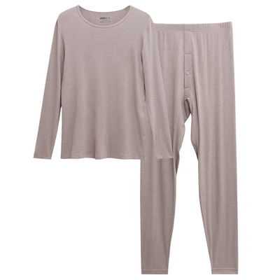 新一系情侣款发热打底衣保暖套装