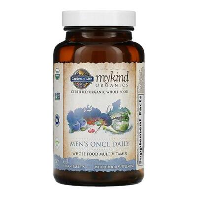 Garden of Life雀巢生命花园男士复合多维生素能量精力男性健康