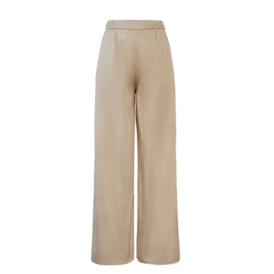 【七折清仓】软软凉凉裤软薄垂! l*ulu舒适高级感轻盈缎面垂垂裤