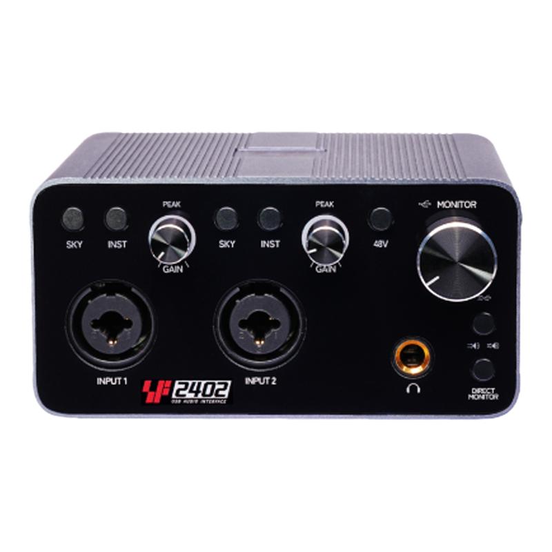 录音声卡欣普飞SF2401音频接口手机电脑声卡录音有声书播音声卡