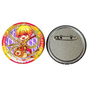 5个徽章来图定制5.6cm镭射徽章吧唧多种镭射效果日谷磨砂铁底