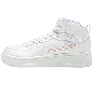 乔丹加绒运动鞋女鞋2025新款高帮板鞋官方正品冬季加厚保暖二棉鞋