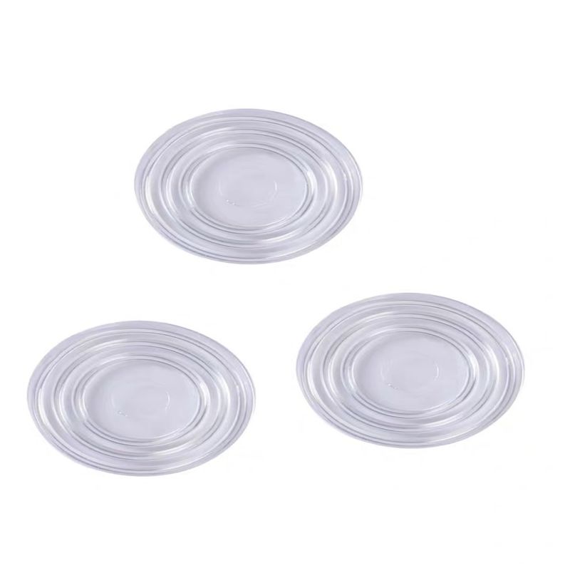 进口茶几玻璃防滑胶垫红木家具防滑胶粒吸垫玻璃垫片透明软胶台面