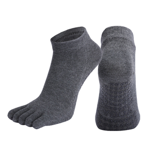 冬季瑜伽袜室内防滑女五指瑜伽普拉提袜子专业舞蹈袜蹦床袜健身袜