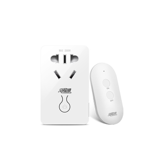 无线遥控插座开关灯具免布线远程控制220V伏智能家用水泵机电源器