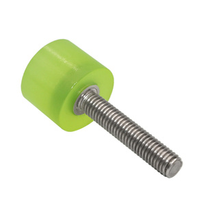 包胶螺丝钻孔M4/M5/M6热粘接聚氨酯减震内六角不锈钢螺杆防撞螺栓