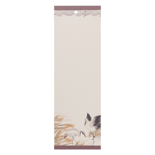 彩色加厚硬笔钢笔小清新创意空白大号古风书签水纹纸毛笔软笔书法一笔笺荷花抖音中国风手写复古小楷用纸