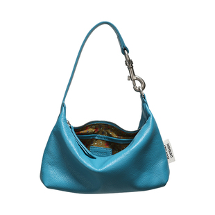 【小优家包包】HOYOZI油画蓝 头层牛皮腋下包包女式2025新款斜挎