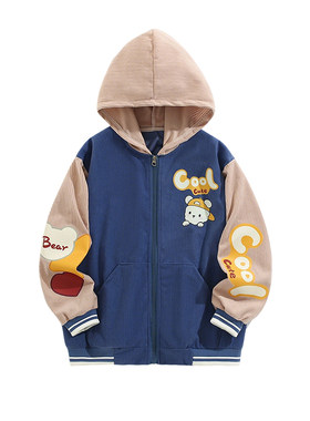 秋冬套棉服防水防脏儿童罩衣
