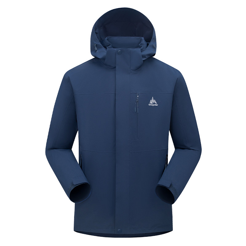 onepolar极地三合一冲锋衣户外徒步登山服全压胶防水保暖防寒服