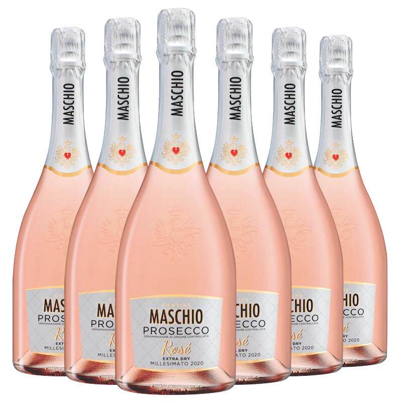玛斯乔prosecco起泡酒白葡萄酒普罗塞克气果干型酒意大利原瓶进口