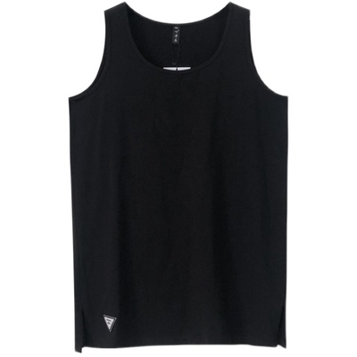 大码女装叠穿屁帘纯棉背心打底衫