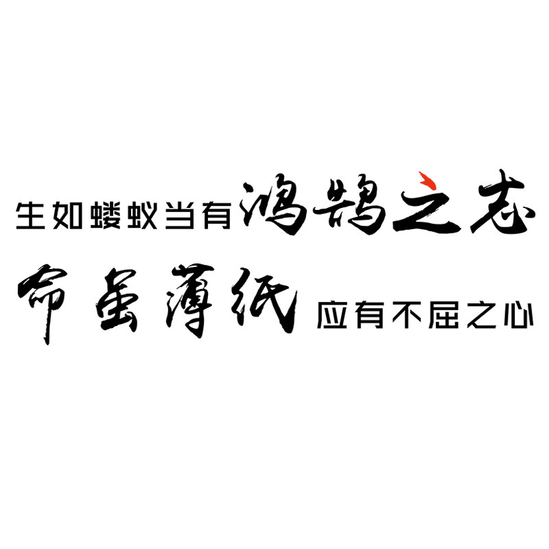 尝尽了酸甜苦辣才明白凡事都得靠自己抖音网红励志汽车身车门贴纸