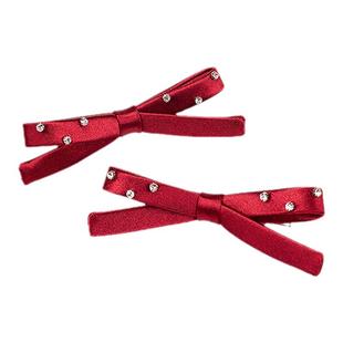 DAINEI岱妮闪耀星语发夹粉色水钻女款气质夹子侧边夹一字夹发饰