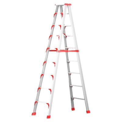 升级双筋双层铝合金加高梯子
