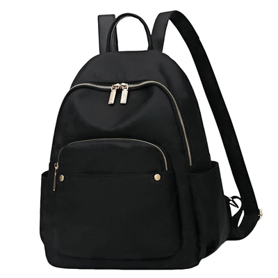 双肩包女士2025新款时尚百搭防水牛津布小背包旅游轻便旅行大容量