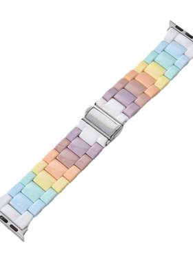 适用iwatch夏日清凉表带