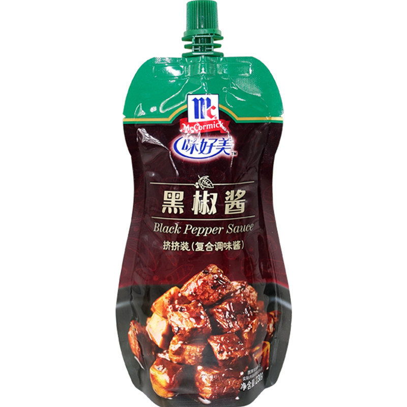 230g挤挤装意面酱黑胡椒汁