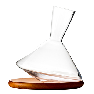 家用奢华欧式不倒翁醒酒器创意高档轻奢网红陀螺旋转醒酒瓶倒酒壶