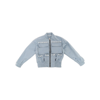 smelt国潮重工艺技能廓形短夹克