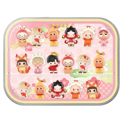 KGBOX马马福福系列亚克力展示盒