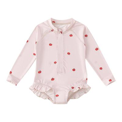 儿童女泳衣新款女宝连体泳衣