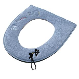 小尺寸马桶垫小号uo型四季通用拉链家用小型老式坐便套圈小坐厕垫