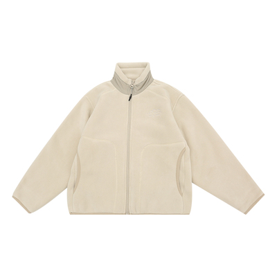 男童加绒外套摇粒绒夹克毛呢上衣