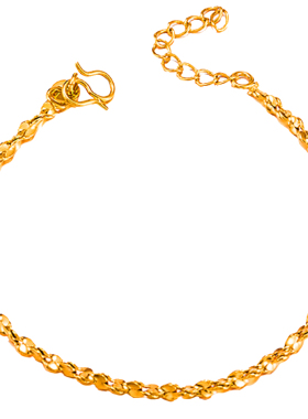 时尚个性风细线防过敏仿真黄金