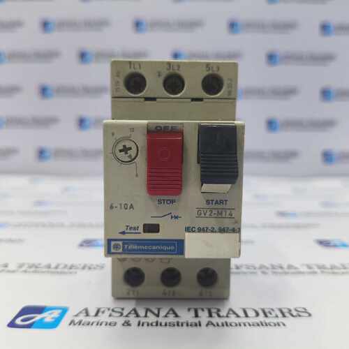 TELEMECANIQUE GV2M14 610A 690V 5060HZ MOTOR CIRCUIT BREAKER
