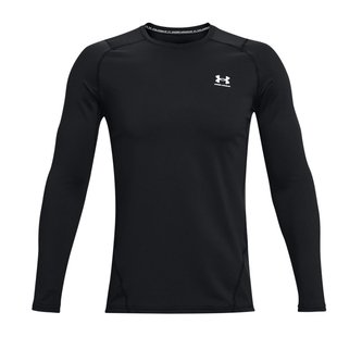 UA安德玛ColdGear男子加绒秋冬款保暖训练运动圆领长袖T恤1366068