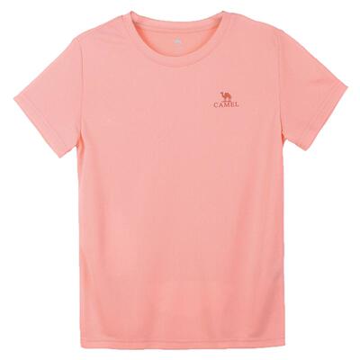 骆驼女装短袖T恤女休闲运动短裤