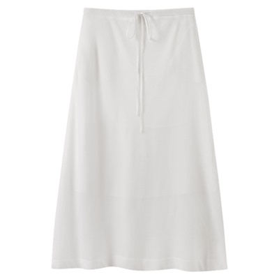 “松弛序章”无袖上衣垂感半身裙